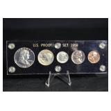 1959 U.S. Proof Set in Acrylic Display Panel