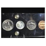 1964 U.S. Proof Set in Acrylic Display - Cent, Nickel, Dime, Quarter, Half Dollar