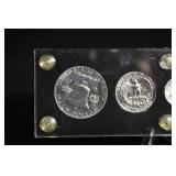 1961 U.S. Proof Set (5 coins) Lincoln Cent, Nickel, Dime, Quarter, Franklin Half Dollar