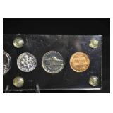 1961 U.S. Proof Set (5 coins) Lincoln Cent, Nickel, Dime, Quarter, Franklin Half Dollar
