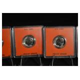 Roosevelt Dime 1962 - Proof Grade (Lot of 5)