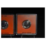 1961 Roosevelt Dime Proof Grade - 5 Coins in Orange Holders