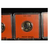 Roosevelt Dimes - Proof Grade (Lot of 5) 1960s U.S. Dimes