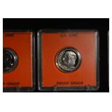 Roosevelt Dime 1960-1961 90% Silver Proof Grade Set (5 Coins)