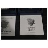 2024 Morgan Dollar (San Francisco) & 2024 Peace Dollar (San Francisco) - 999 Fine Silver