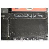 United States Proof Sets Collection - 1973-1978 Lot Of 10