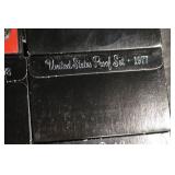 United States Proof Sets Collection (Assorted Years 1974-1977) Lot Of 9