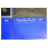 United States Proof Sets - 1970-1972 (Lot of 10)