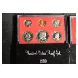 United States Proof Set - 1980 & 1982 (2 Boxes)