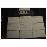 U.S. Mint Uncirculated Coin Sets 1971-1976 - Treasury Assay Office (Lot of 10)