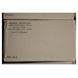 U.S. Mint Uncirculated Coin Sets 1971-1976 - Treasury Assay Office (Lot of 10)