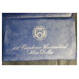 US Mint 1973 Eisenhower Uncirculated Silver Dollar (40% Silver) - 4-Pack