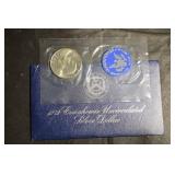 1972 Eisenhower Dollar 40% Silver Uncirculated