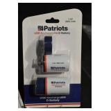4Patriots HaloXT Flashlight & Patriot Power Cell CX Bundle with USB D Batteries