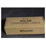 Patriots Solar Charging Cable - 25-Foot Extension, 25A, Nylon Sheathed
