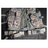GMG Plate Carrier Vest with MOLLE Pouches - Digital Camouflage Tactical Gear