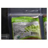 Handy Pantry Sprouting Seeds - Assorted Organic 4 oz (Lot of 5)