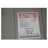 Patriot Pantry 4-Week Food Supply - 128 Servings - 4 Stacked Totes