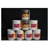 Mountain House Raspberry Crumble & Blueberry Cheesecake; Daily Bread Chocolate Pudding & Royale