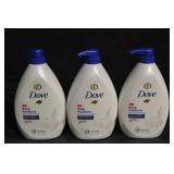 Dove Deep Moisture Nourishing Body Wash 34 oz - 3-Pack