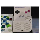 Nintendo Game Boy Original with Pipe Dream & Super Scrabble Cartridges