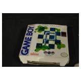 Nintendo Game Boy Original with Pipe Dream & Super Scrabble Cartridges