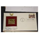 Postal Commemorative Society First Day of Issue Covers and Album Pages - USA Stamps