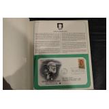 Postal Commemorative Society First Day of Issue Covers and Album Pages - USA Stamps