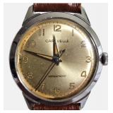 Vintage Caravelle  from Bulova with Braided Leather Strap