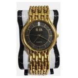 Bill Blass Gold -Tone Quartz Wristwatch
