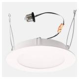 Commercial Electric | Two Slim KED Color-Changing Recessed Trims