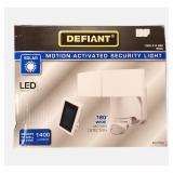 Defiant | Solar Motion - Activated Security Light  1400 Lumens