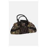 Ed Hardy by Christian Audigier with sequin & leather with skull design