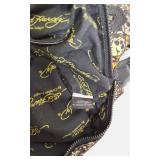 Ed Hardy by Christian Audigier with sequin & leather with skull design
