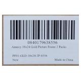Annecy 18" x 24" Gold Color Picture Frame - 2 Pack (View Photos)