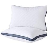 Meoflaw | Pillows for Sleeping (2-Pack), Luxury Hotel Pillows Queen Size Set of 2,Bed Pillows for Side and Back Sleeper (Queen)