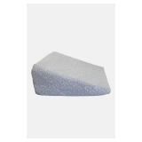 Brentwood Home Triangle Pillow Wedge - Cooling Memory Foam Top, Light Grey