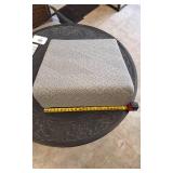 Brentwood Home Triangle Pillow Wedge - Cooling Memory Foam Top, Light Grey