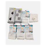 Home Decor Lot NEW items from Wall Scones, Light Sheer Window Panel and more