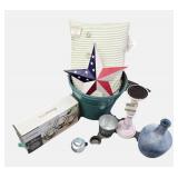 "Bringhten up a room with Tuscany Teal, Lot NWT from DG."