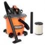RIDGID | Shop Vacuum Wet Dry Vac 16 Gal. , 5.0 Peak HP NXT with General Debris Filter, Locking Hose and Attachments