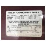 1989 Ford Thunderbird LX