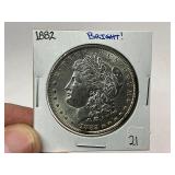 1882 Morgan Silver Dollar