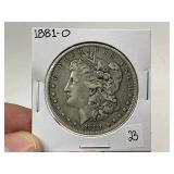 1881-O Morgan Silver Dollar