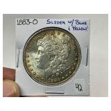 1883-O Morgan Silver Dollar