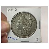 1879-O Morgan Silver Dollar