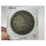1892-O Morgan Silver Dollar
