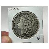 1883-O Morgan Silver Dollar