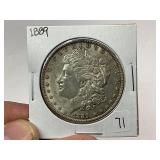 1889 Morgan Silver Dollar