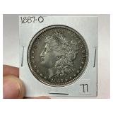 1887-O Morgan Silver Dollar